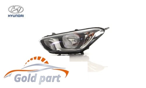 چراغ جلو چپ هیوندای I20